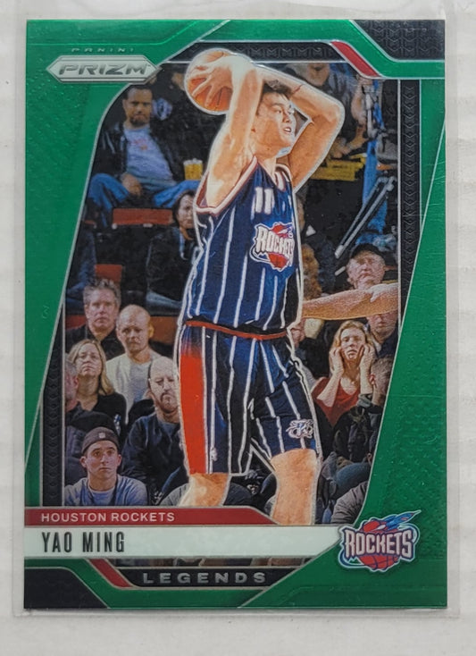 Yao Ming - 2024-25 Panini Prizm Prizms Green #284