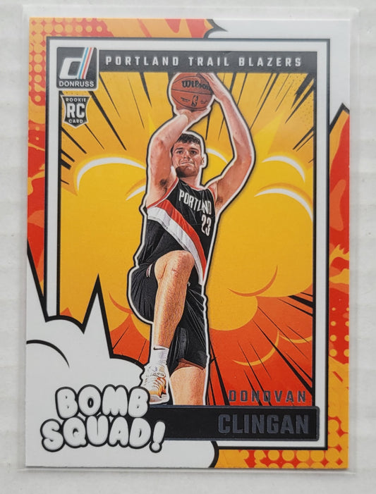 Donovan Clingan - 2024-25 Donruss Bomb Squad #8