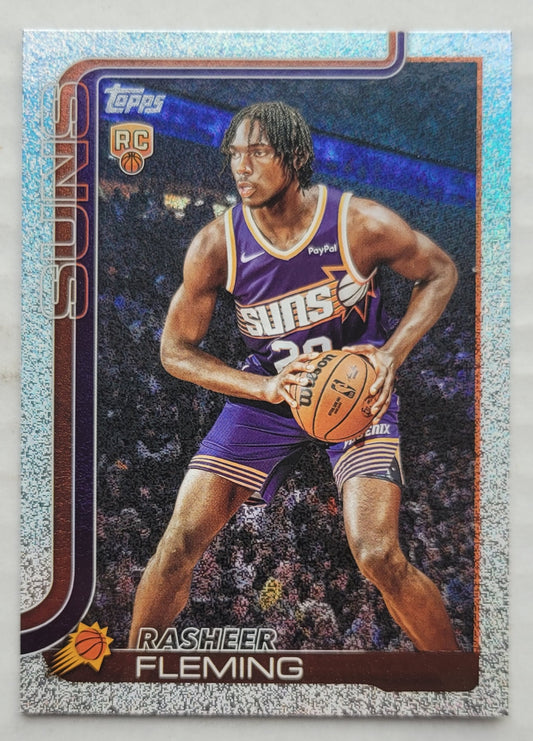 Rasheer Fleming - 2025-26 Topps Sandglitter #231 RC