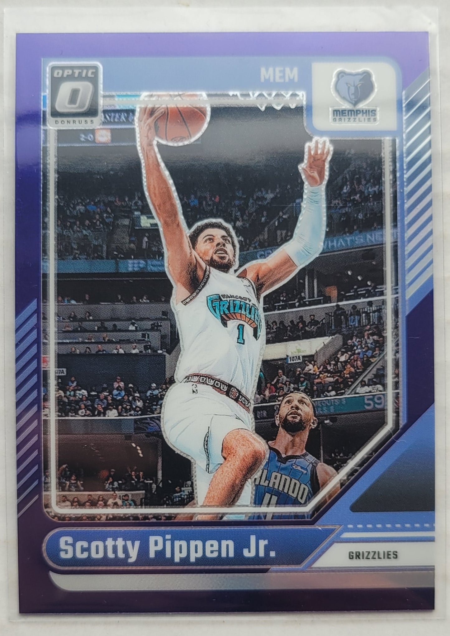 Scotty Pippen Jr. - 2024-25 Donruss Optic Purple #180