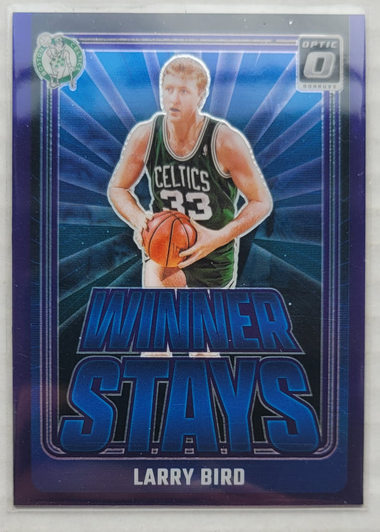 Larry Bird - 2024-25 Donruss Optic Winner Stays Purple #19