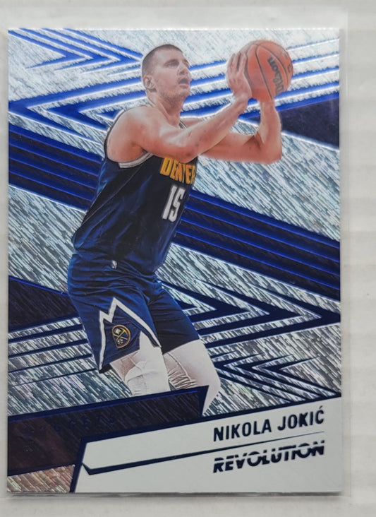 Nikola Jokic - 2024-25 Panini Revolution Blue Storm #76