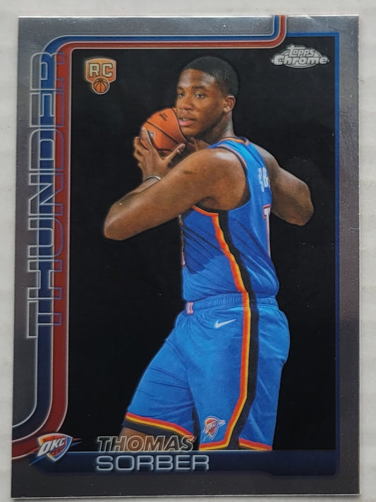 Thomas Sorber - 2025-26 Topps Chrome #265 RC
