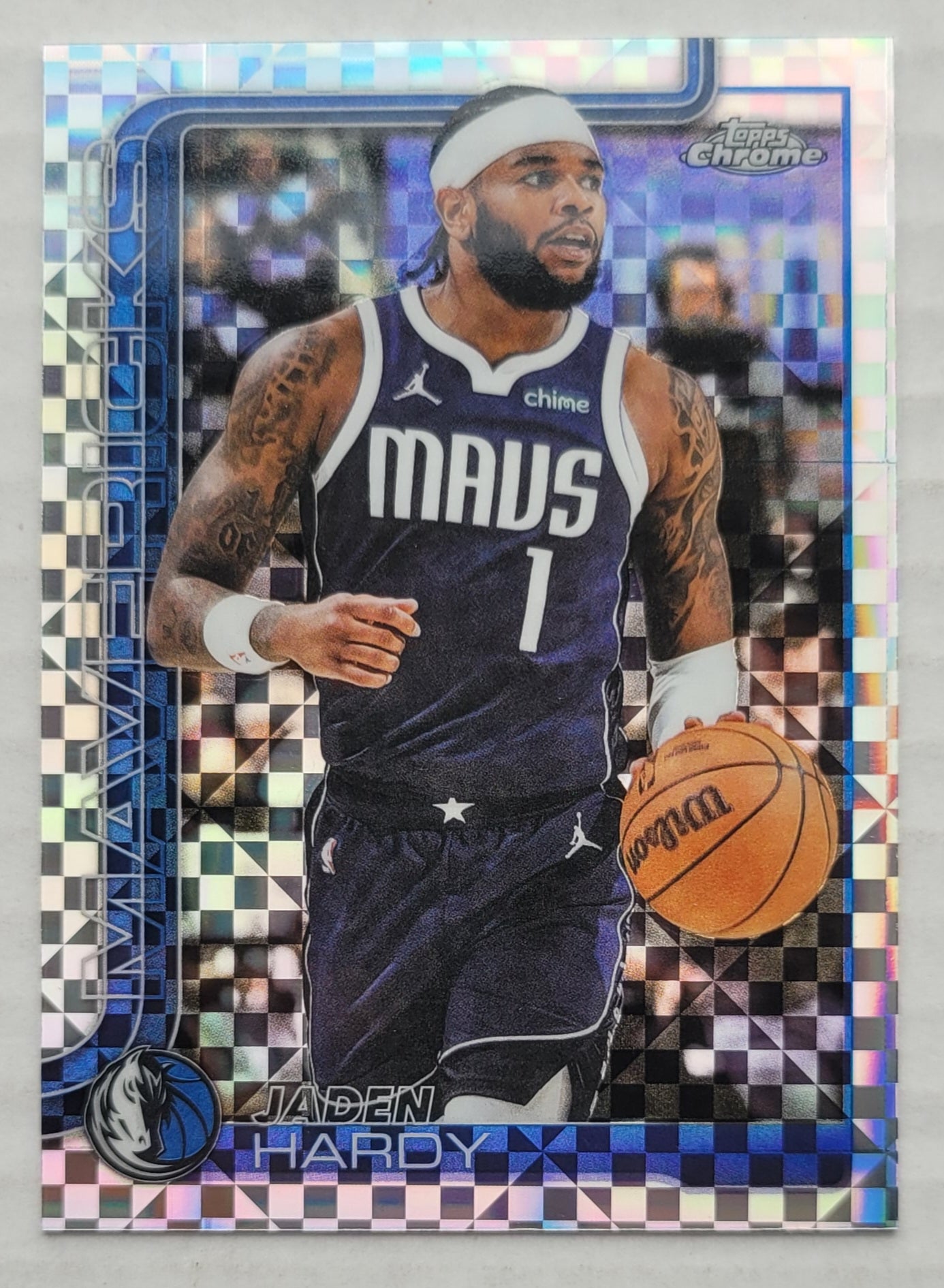 Jaden Hardy - 2025-26 Topps Chrome X-Fractors #60