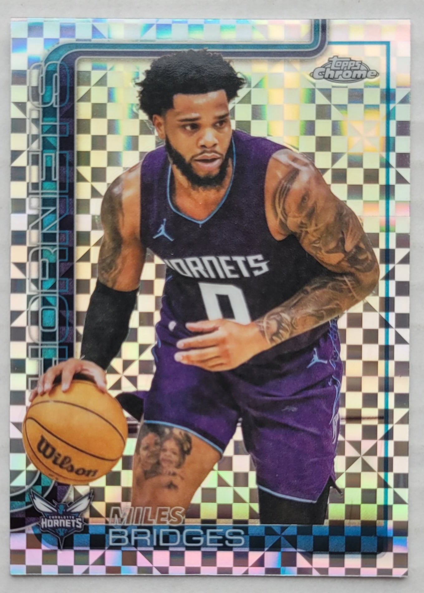 Miles Bridges - 2025-26 Topps Chrome X-Fractors #30