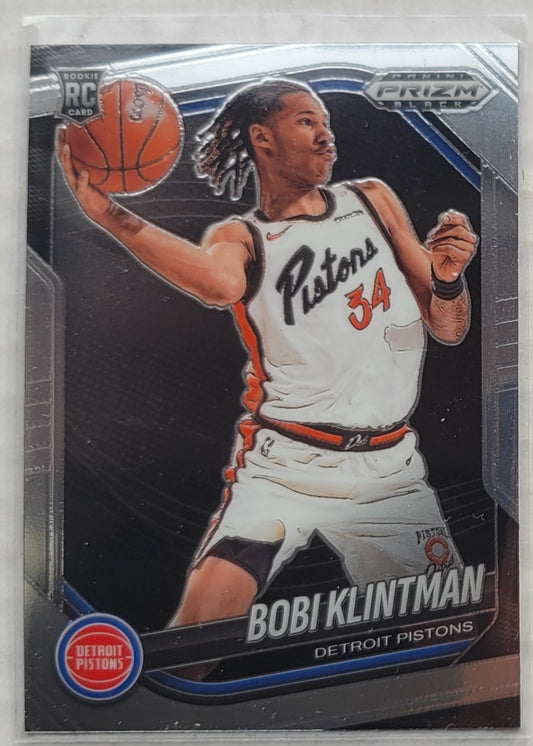 Bobi Klintman - 2024-25 Panini Prizm Black #234 RC