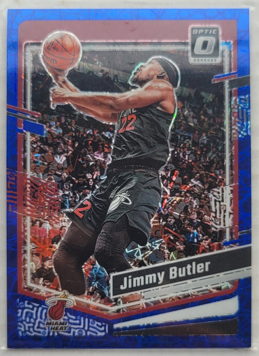 Jimmy Butler - 2023-24 Donruss Optic Blue Velocity #154