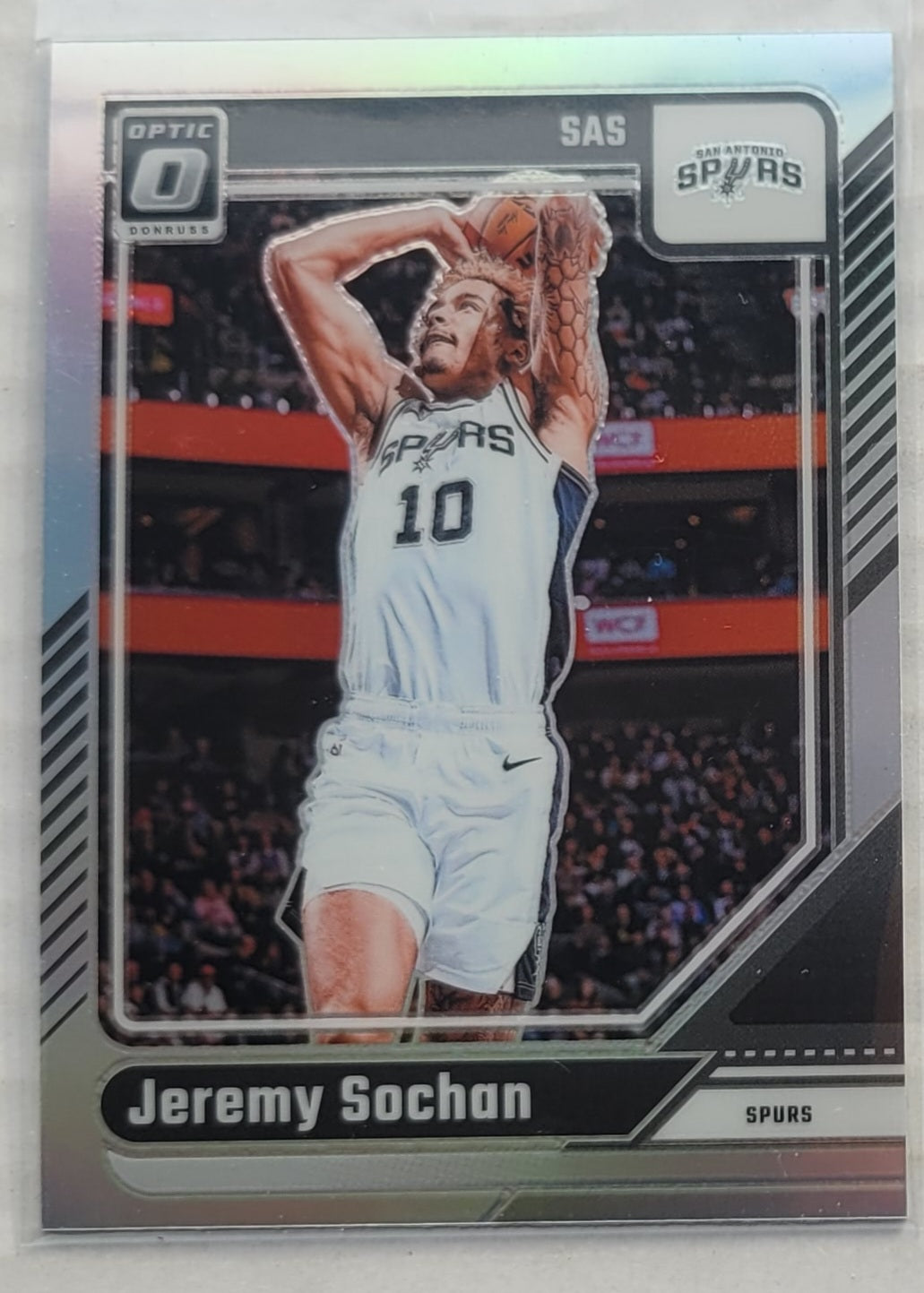 Jeremy Sochan - 2024-25 Donruss Optic Holo #196