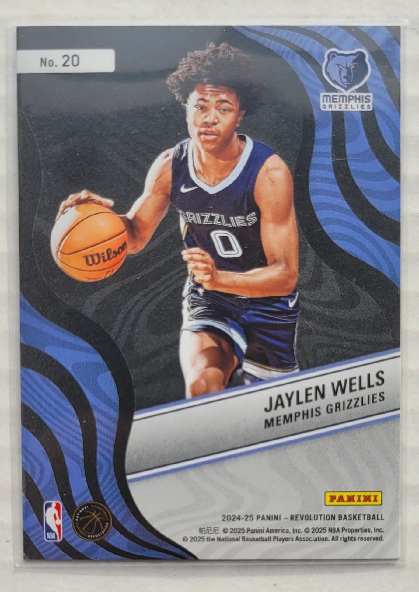 Jaylen Wells - 2024-25 Panini Revolution New Wave #20