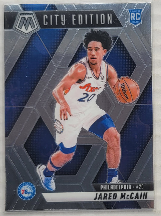 Jared McCain - 2024-25 Panini Mosaic #277 City Edition RC
