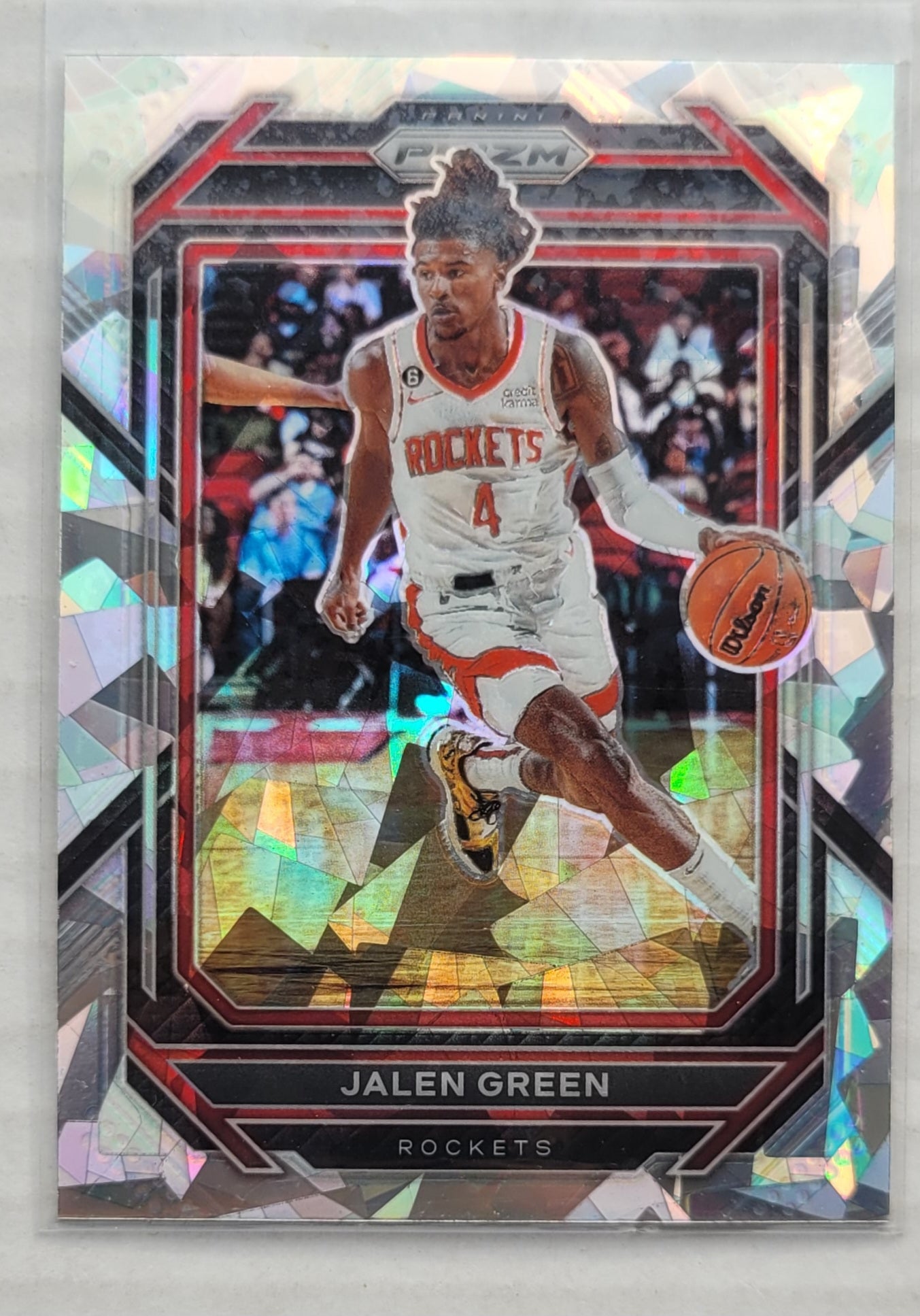 Jalen Green - 2022-23 Panini Prizm Prizms Ice #181