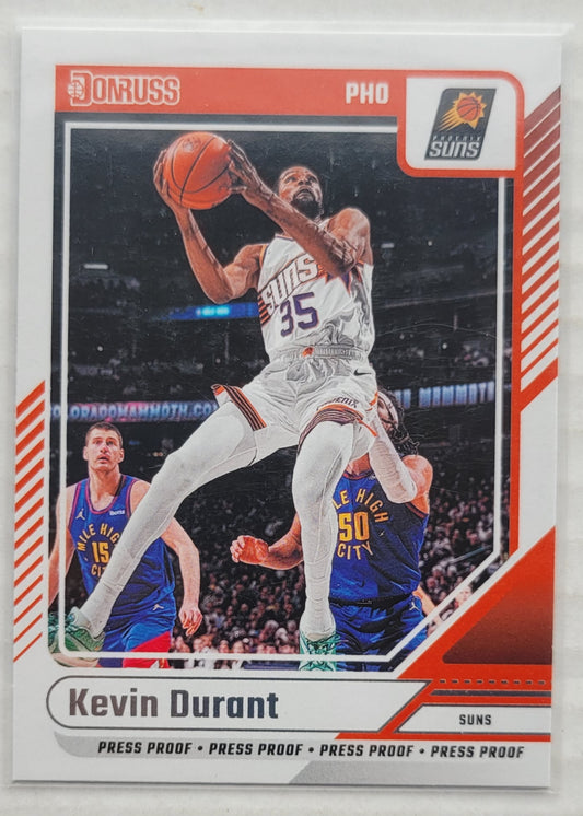 Kevin Durant - 2024-25 Donruss Press Proof Silver #54