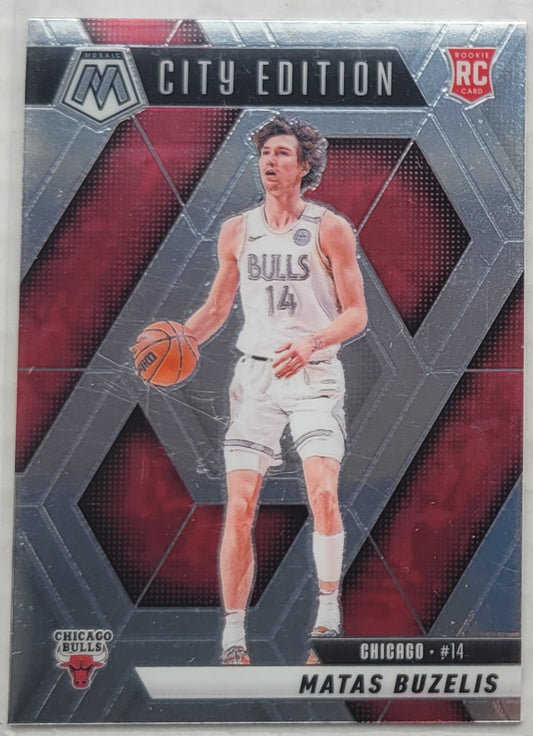 Matas Buzelis - 2024-25 Panini Mosaic #273 City Edition RC