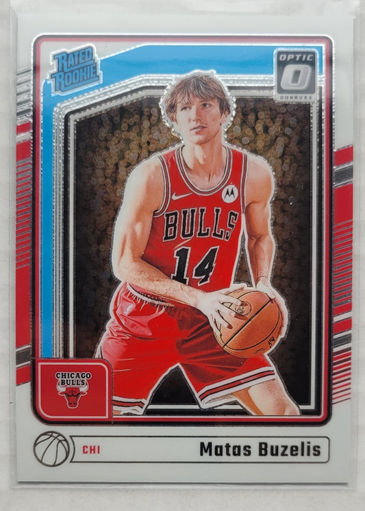 Matas Buzelis - 2024-25 Donruss Optic #271 RR RC