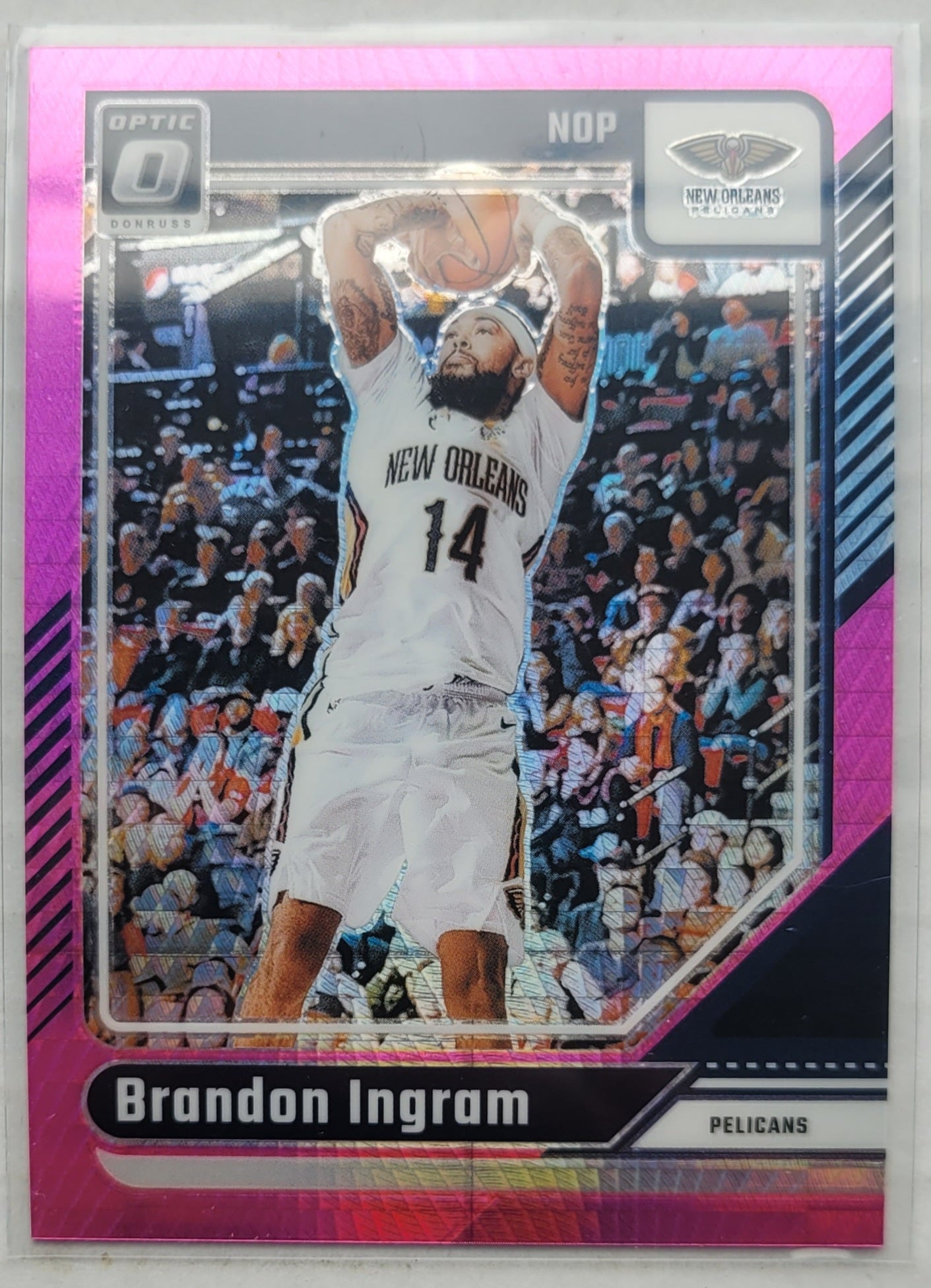 Brandon Ingram - 2024-25 Donruss Optic Hyper Pink #150