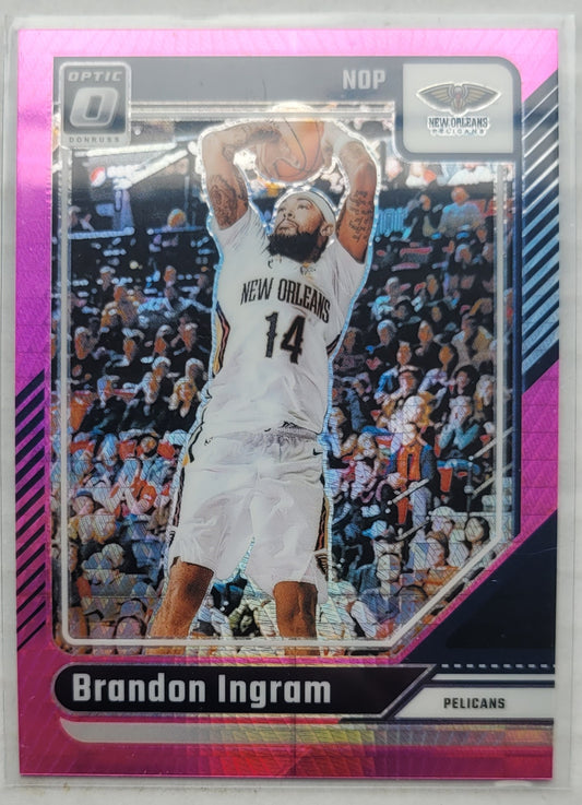 Brandon Ingram - 2024-25 Donruss Optic Hyper Pink #150