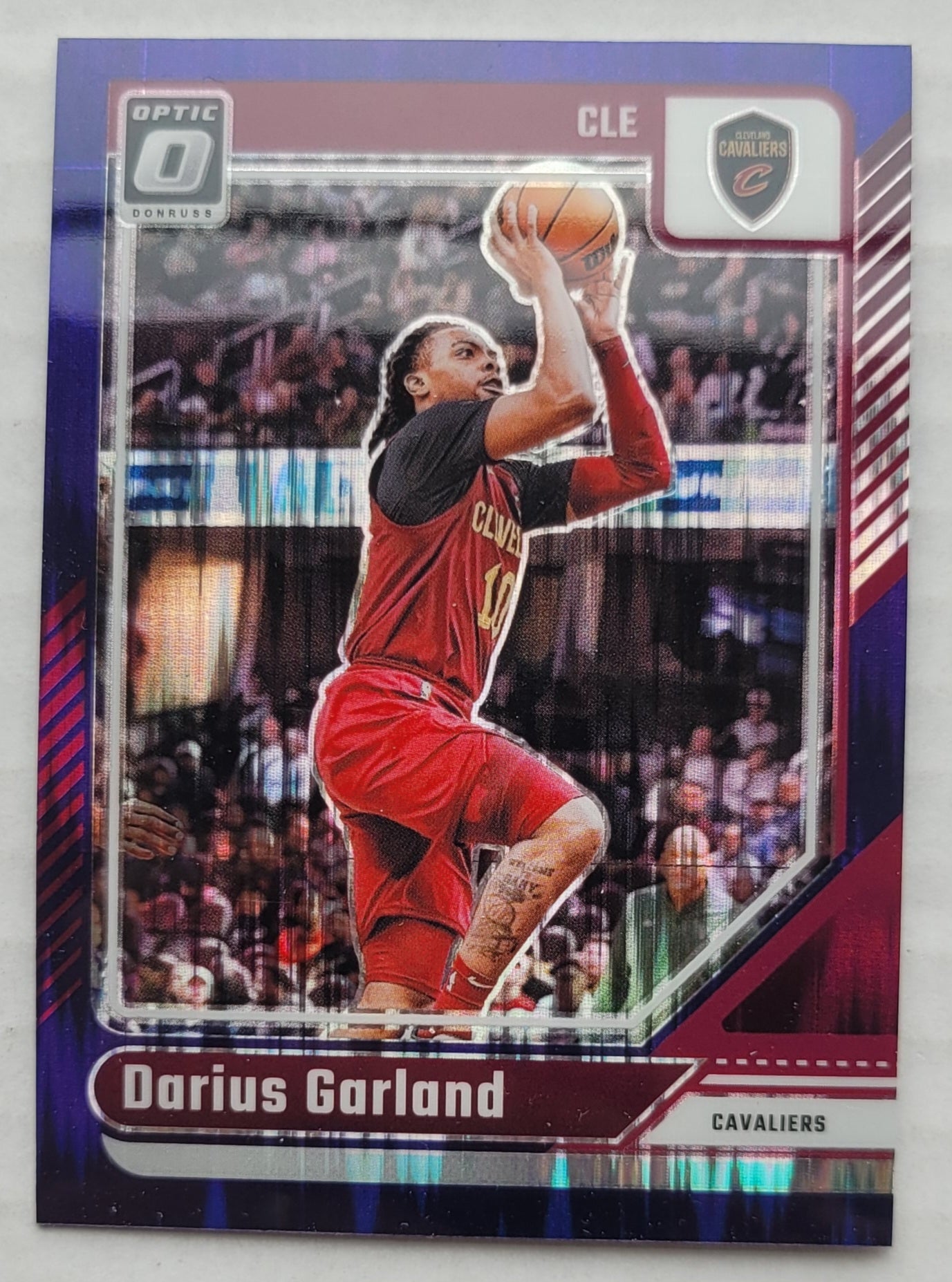 Darius Garland - 2024-25 Donruss Optic Purple Shock #42