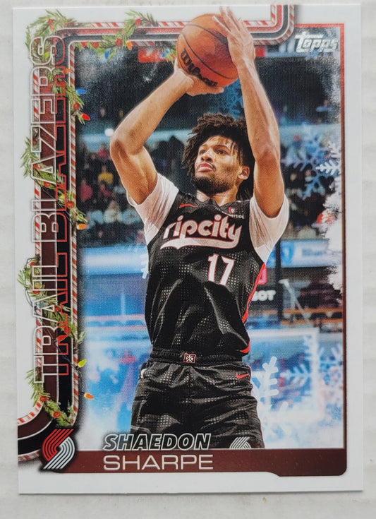 Shaedon Sharpe - 2025-26 Topps Holiday #H98