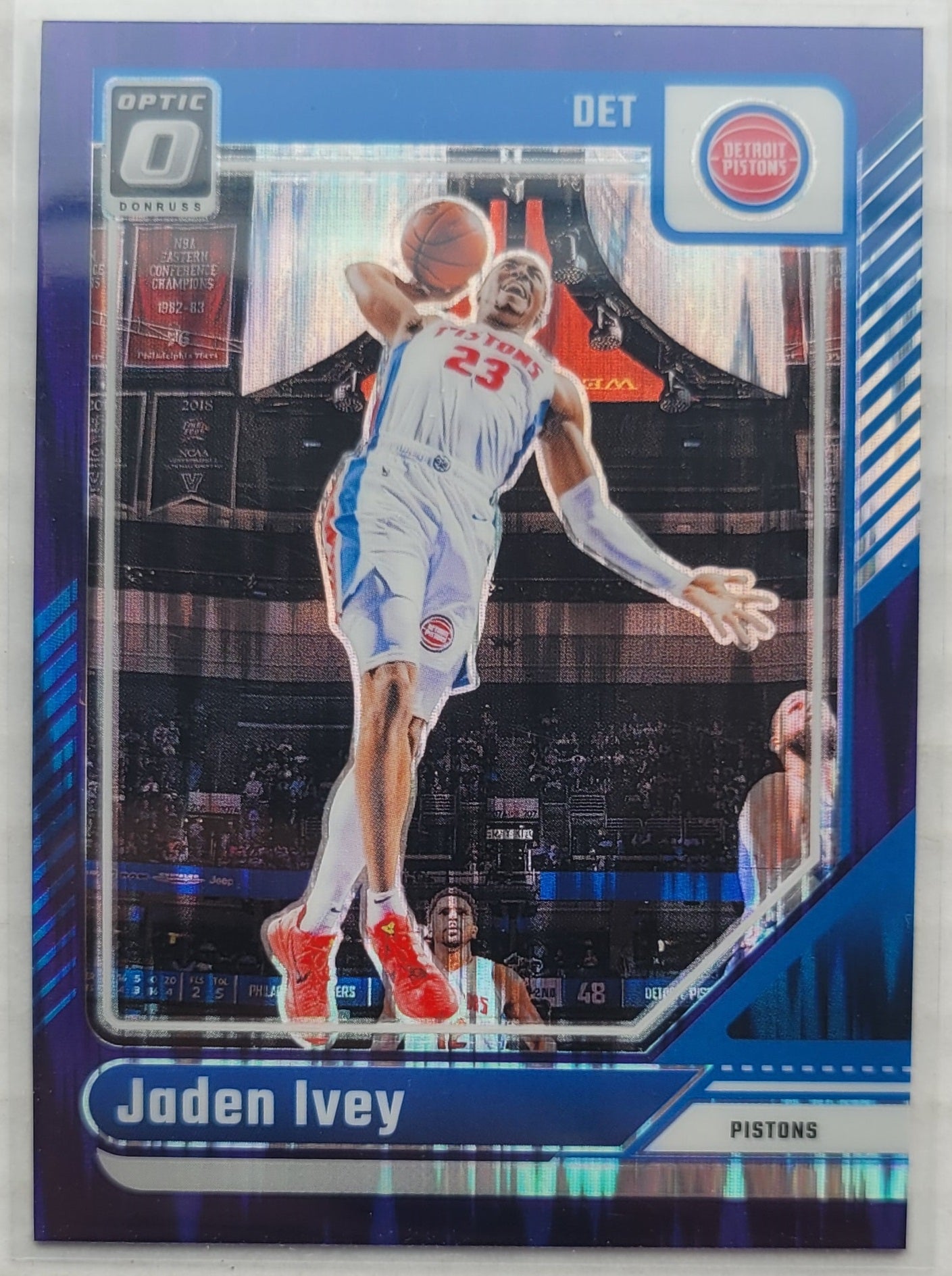 Jaden Ivey - 2024-25 Donruss Optic Purple Shock #182