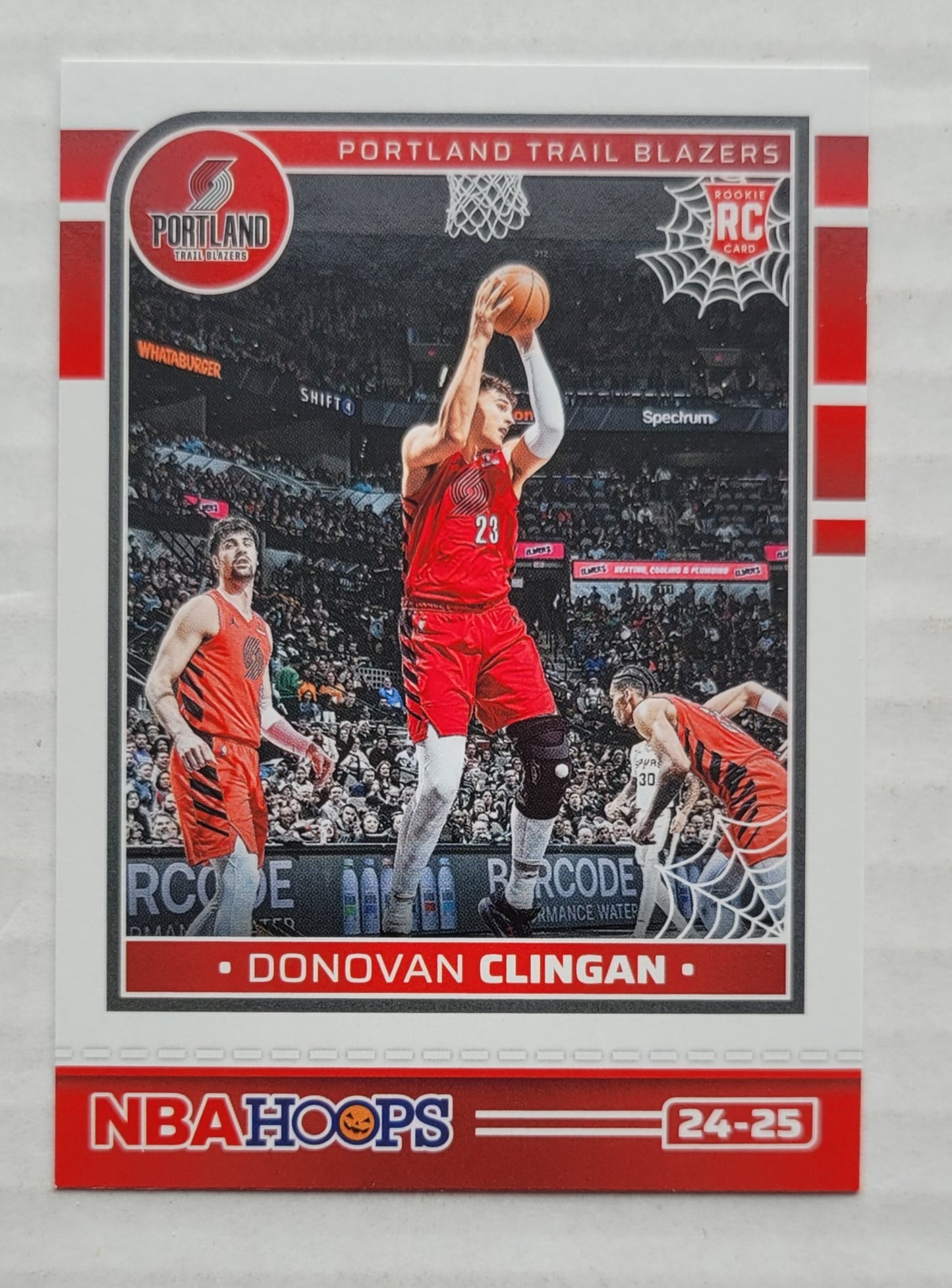 Donovan Clingan - 2024-25 Hoops Haunted Hoops #261 RC