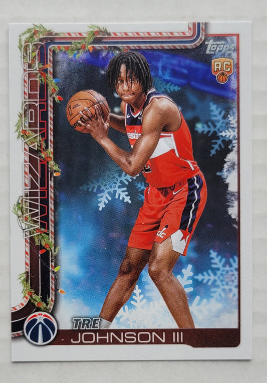 Tre Johnson III - 2025-26 Topps Holiday #H166 RC