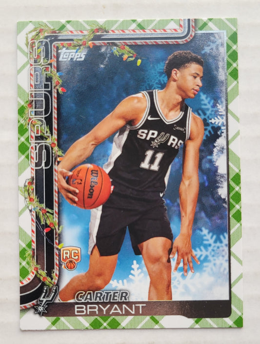 Carter Bryant - 2025-26 Topps Holiday Plaid #H174 RC