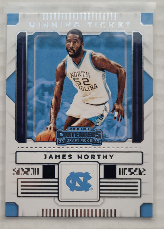 James Worthy - 2020-21 Panini Contenders Draft Picks Winning Tickets #26