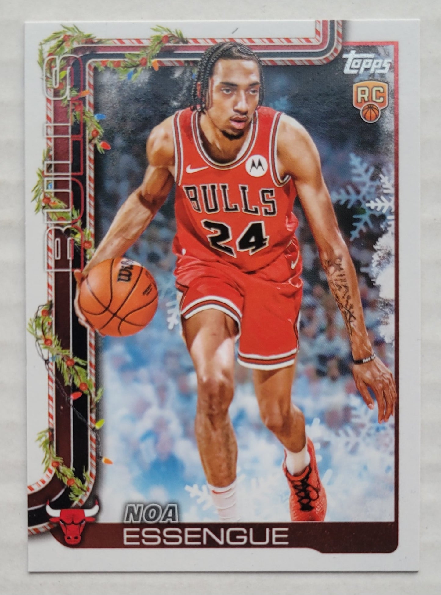 Noa Essengue - 2025-26 Topps Holiday #H172 RC