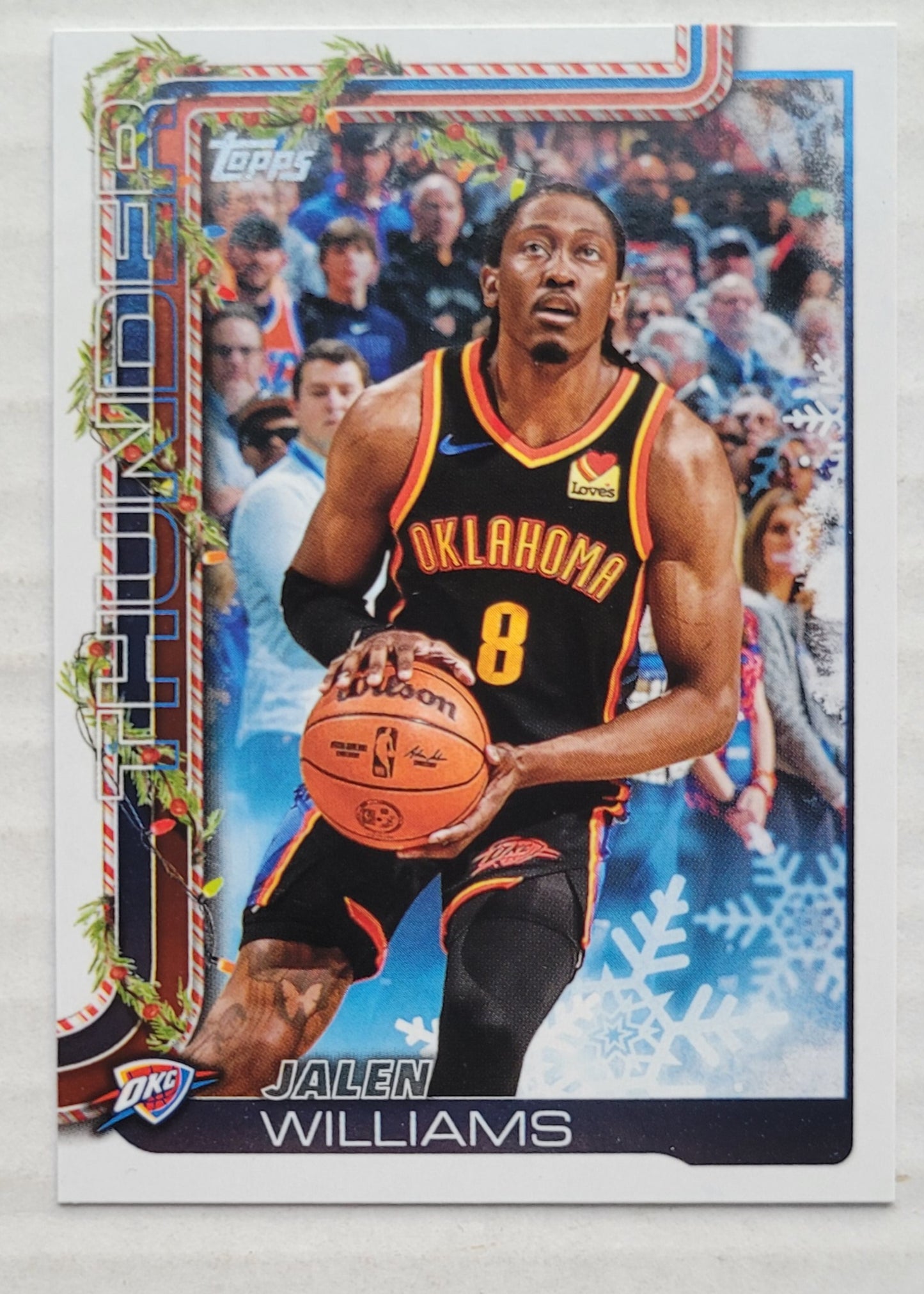 Jalen Williams - 2025-26 Topps Holiday #H91