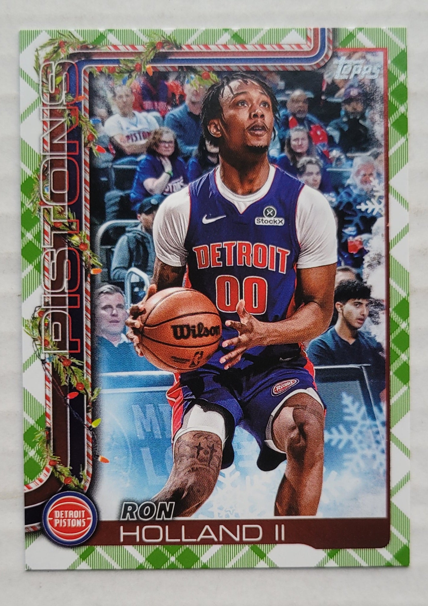 Ron Holland II - 2025-26 Topps Holiday Plaid #H34