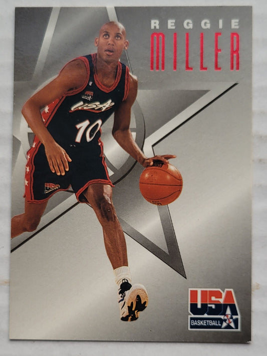 Reggie Miller - 1996 SkyBox USA Texaco #5