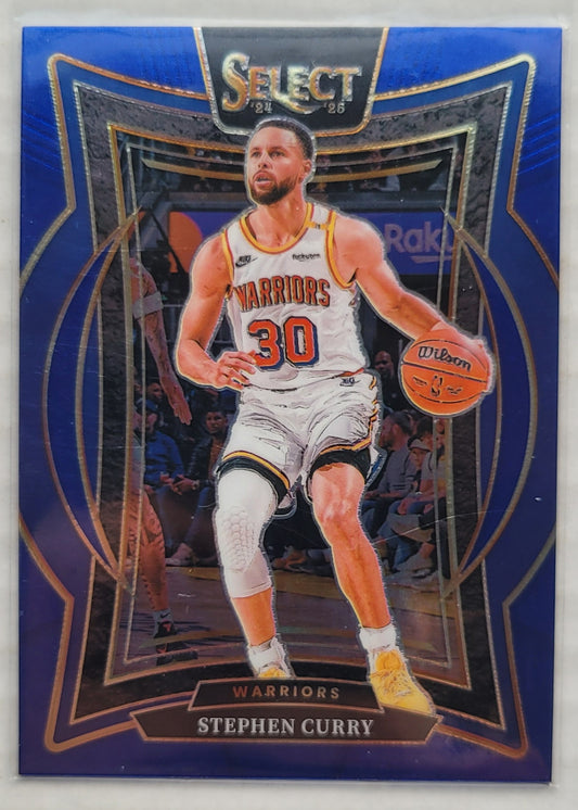 Stephen Curry - 2024-25 Select Blue #7