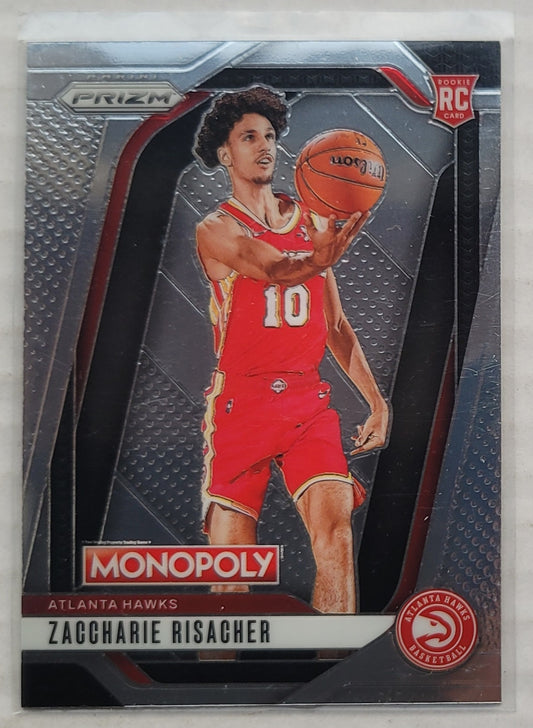 Zaccharie Risacher - 2024-25 Panini Prizm Monopoly #27 RC