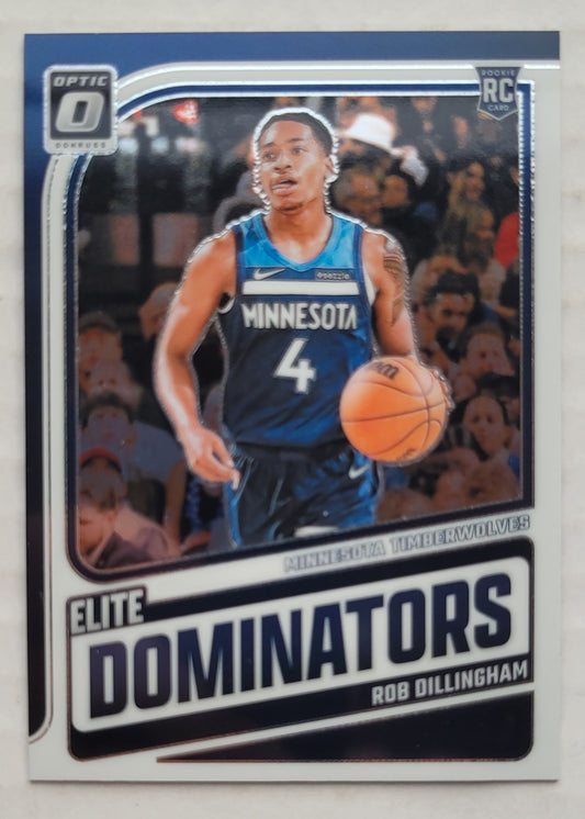Rob Dillingham - 2024-25 Donruss Optic Elite Dominators #1