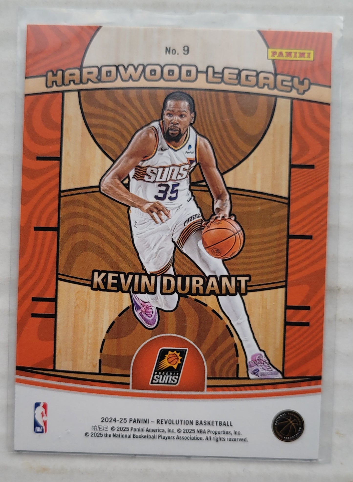 Kevin Durant - 2024-25 Panini Revolution Hardwood Legacy #9