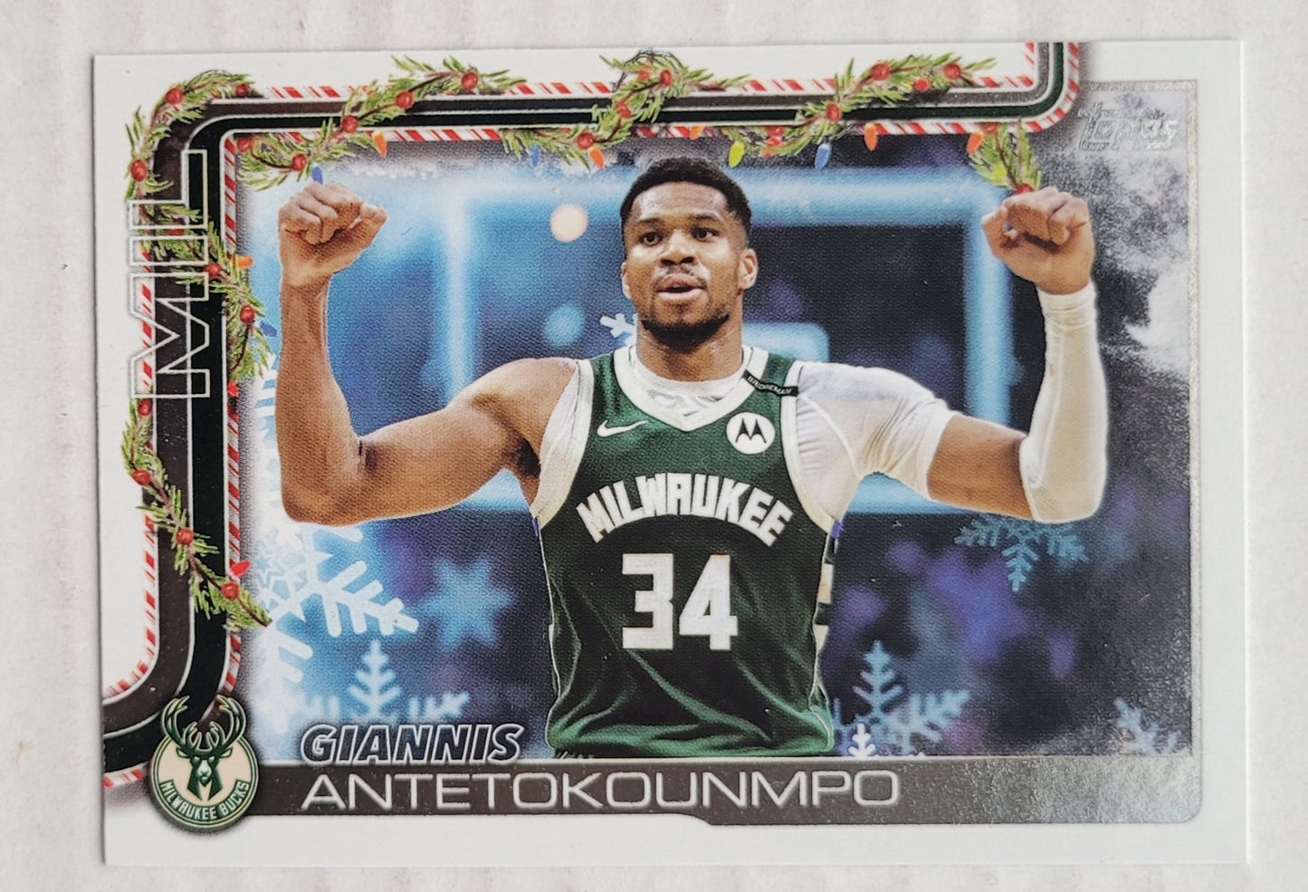 Giannis Antetokounmpo - 2025-26 Topps Holiday #H43