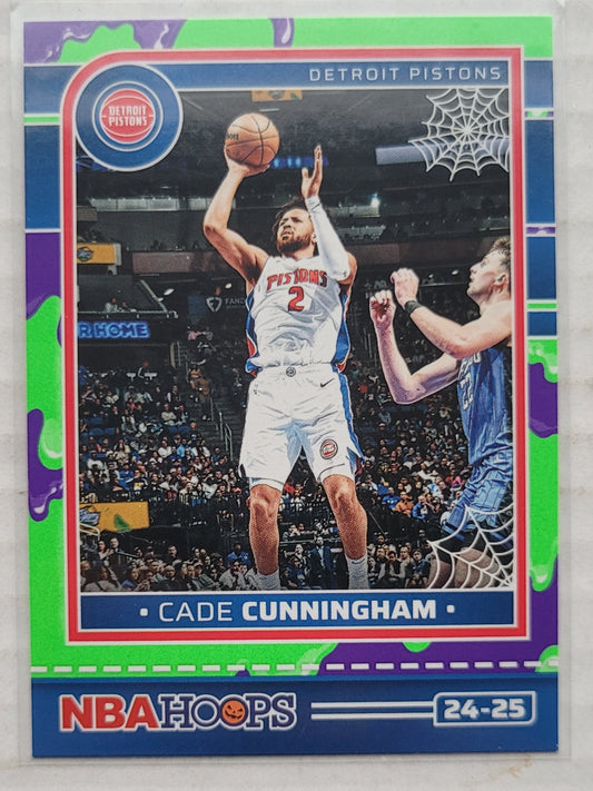 Cade Cunningham - 2024-25 Hoops Haunted Hoops Slime #209