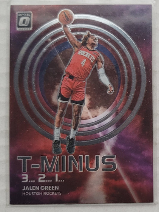 Jalen Green - 2022-23 Donruss Optic T-Minus 3...2...1... #13