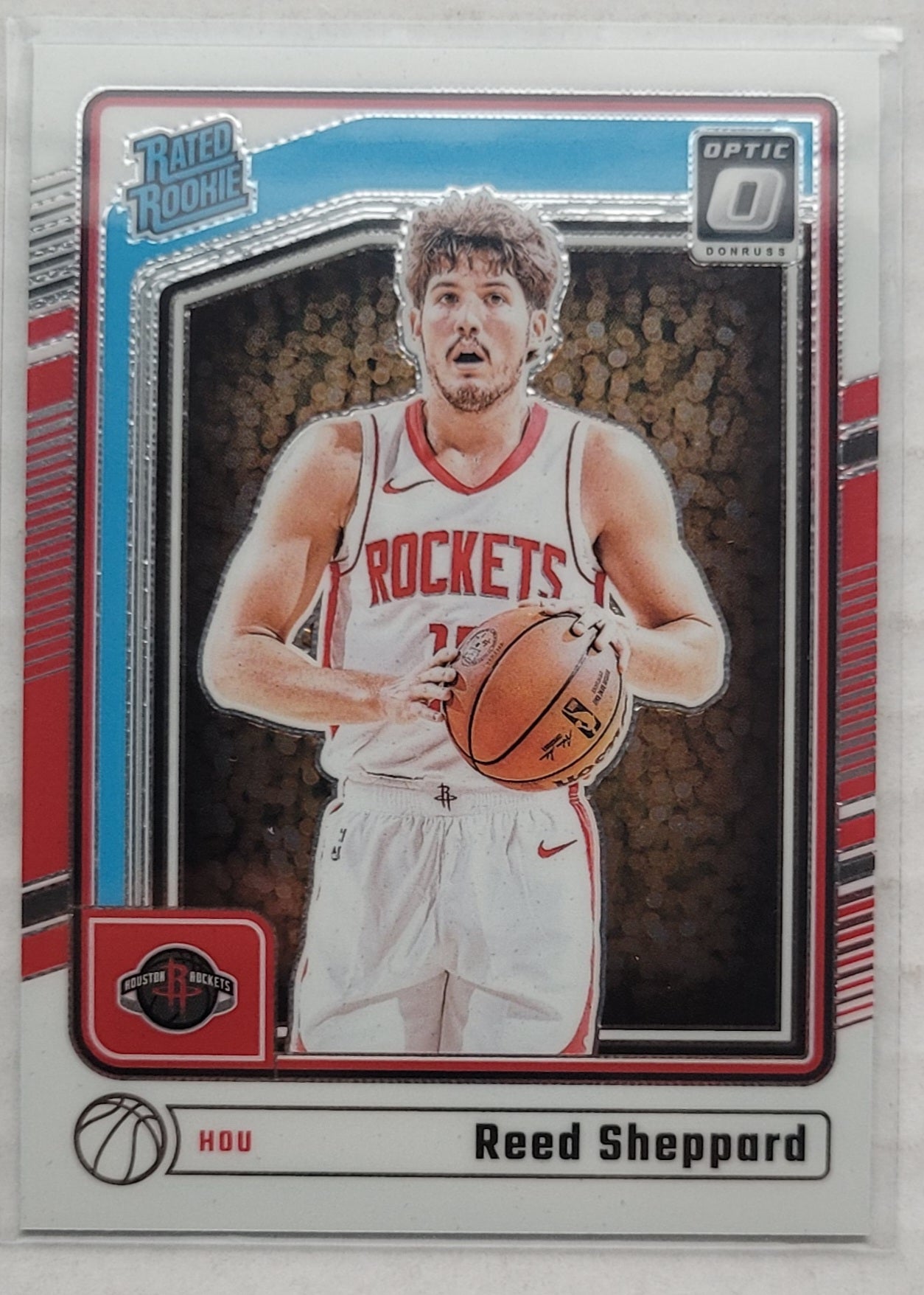 Reed Sheppard - 2024-25 Donruss Optic #255 RR RC