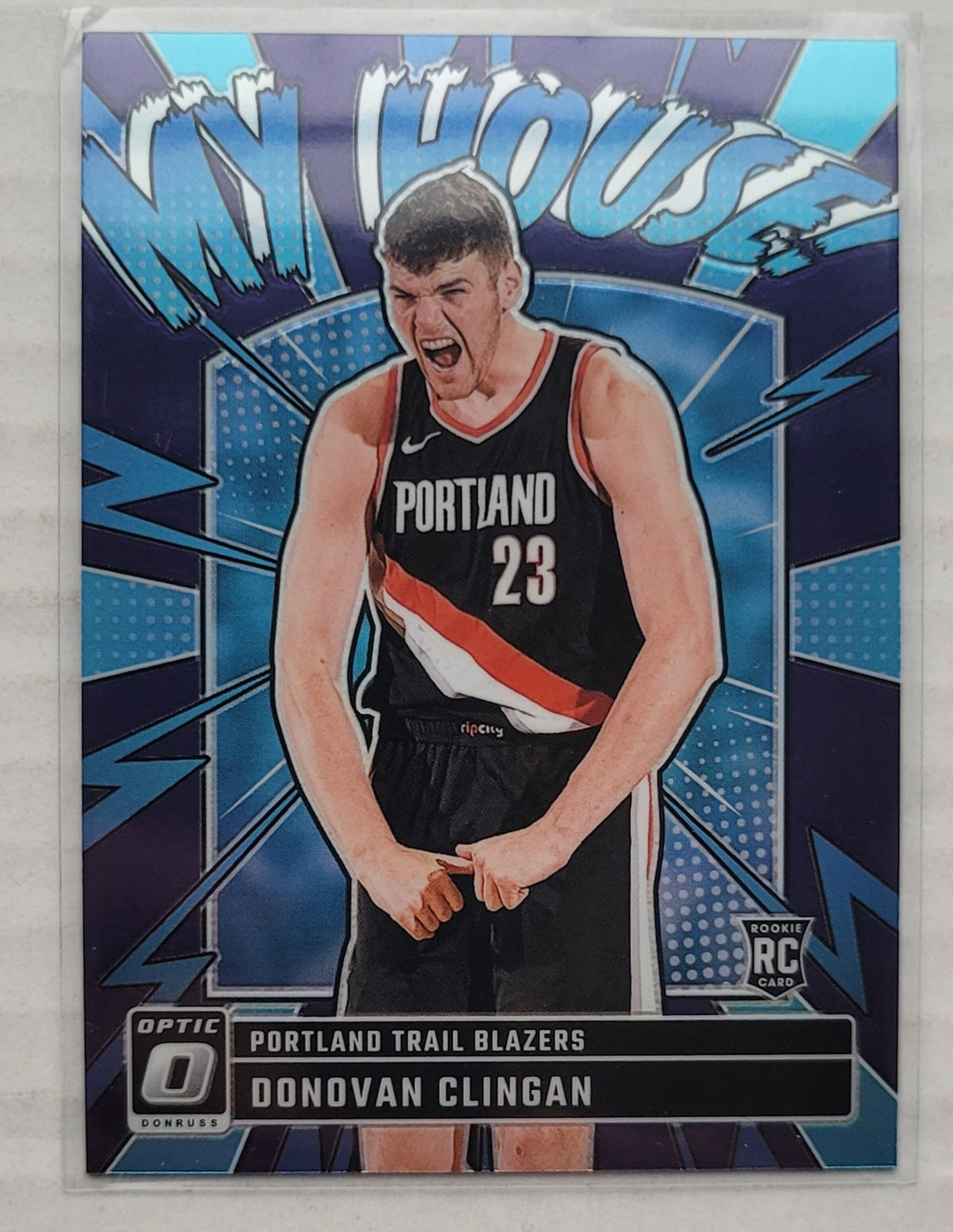 Donovan Clingan - 2024-25 Donruss Optic My House Purple #1