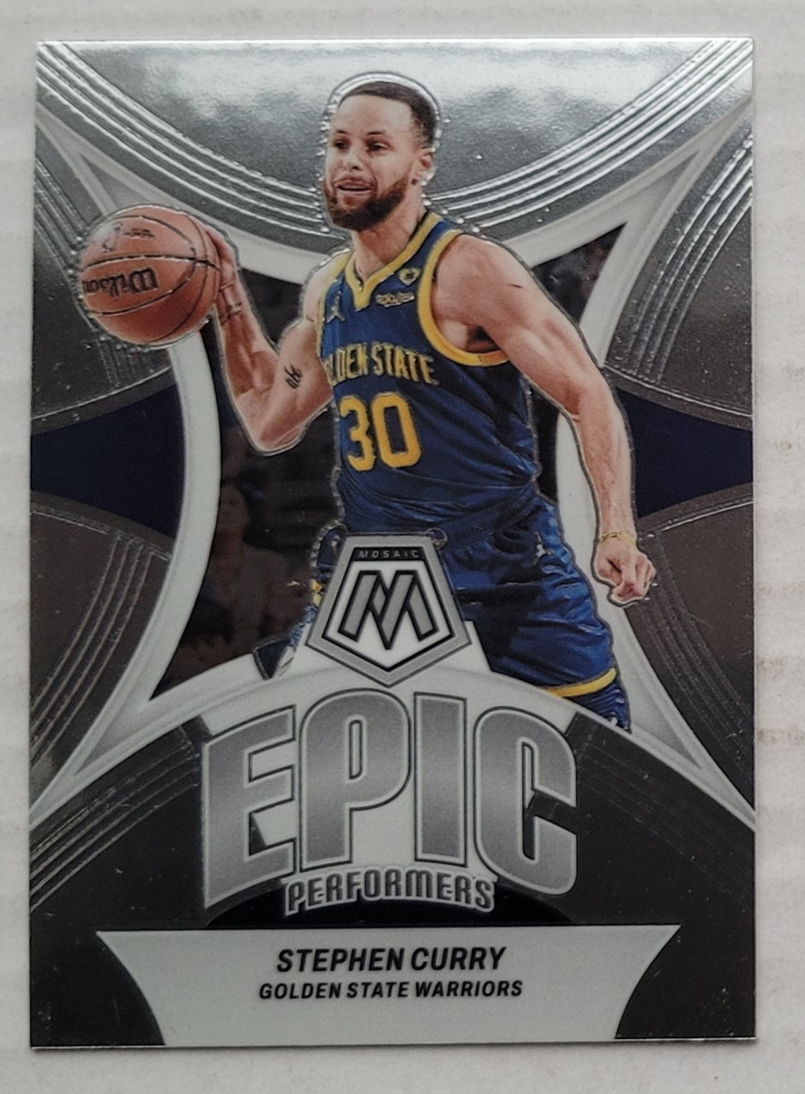 Stephen Curry - 2023-24 Panini Mosaic Epic Performers #14