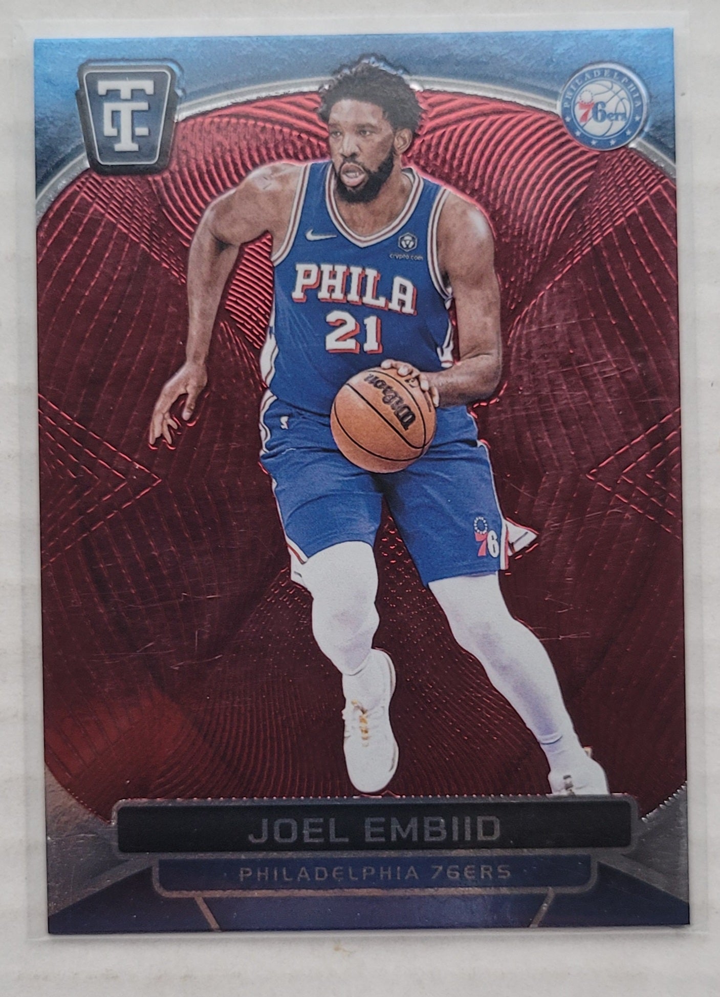 Joel Embiid - 2024-25 Totally Certified Mirror Maroon #135