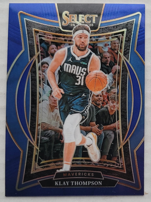 Klay Thompson - 2024-25 Select Blue Prizms #38