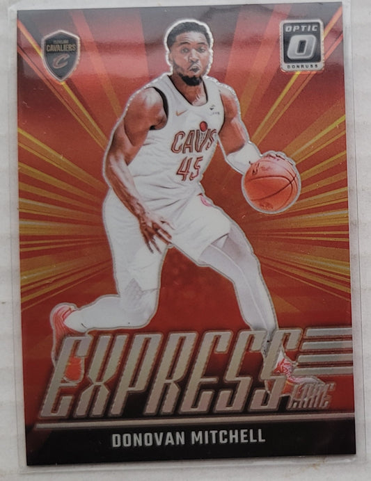 Donovan Mitchell - 2024-25 Donruss Optic Express Lane Holo #12