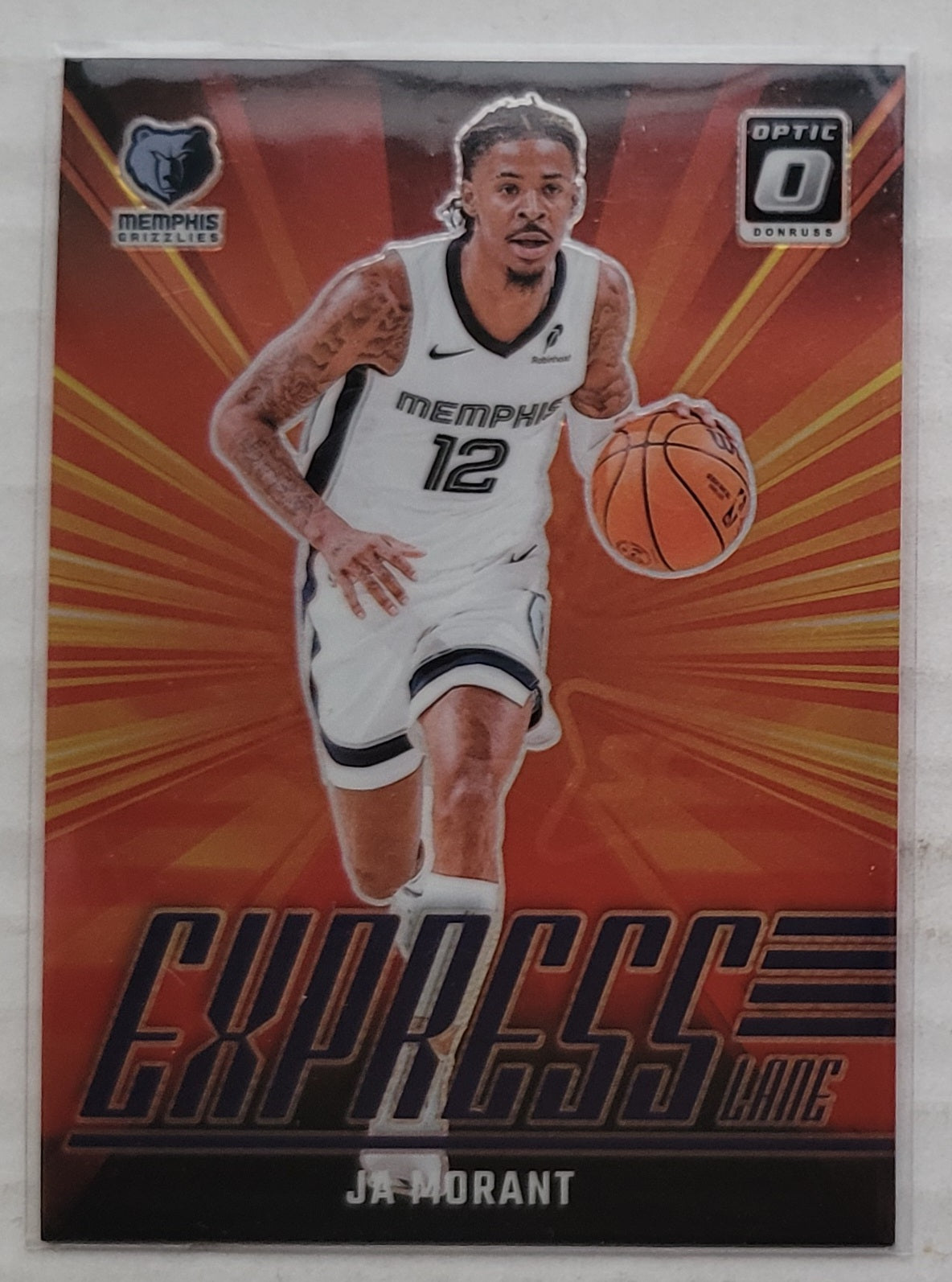Ja Morant - 2024-25 Donruss Optic Express Lane Purple #17