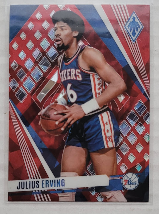 Julius Erving - 2023-24 Panini Phoenix Red Ice #244