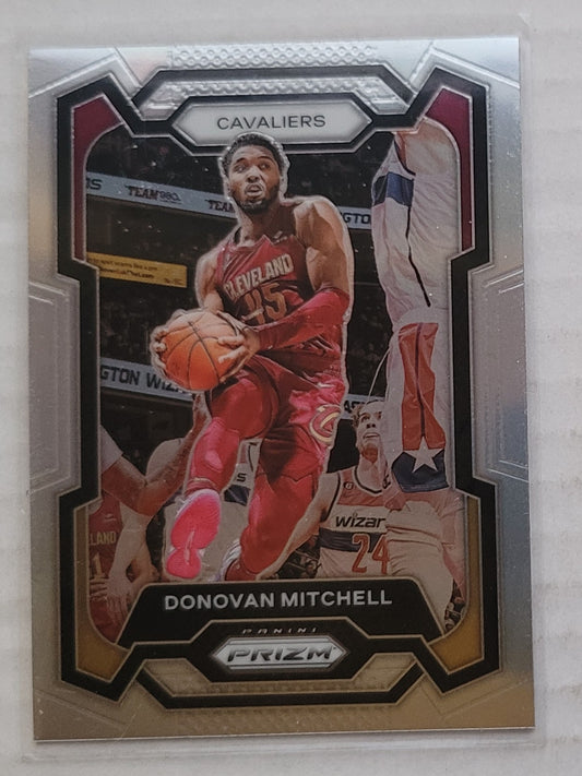 Donovan Mitchell - 2023-24 Panini Prizm Prizms Silver #43