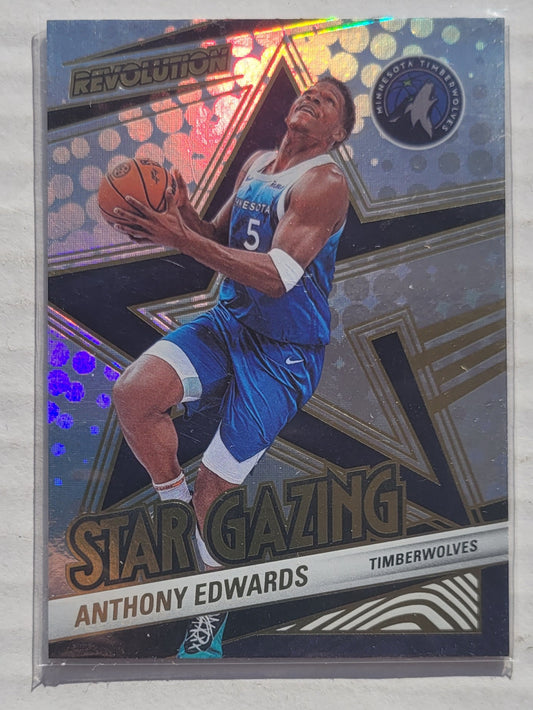 Anthony Edwards - 2024-25 Panini Revolution Star Gazing #22