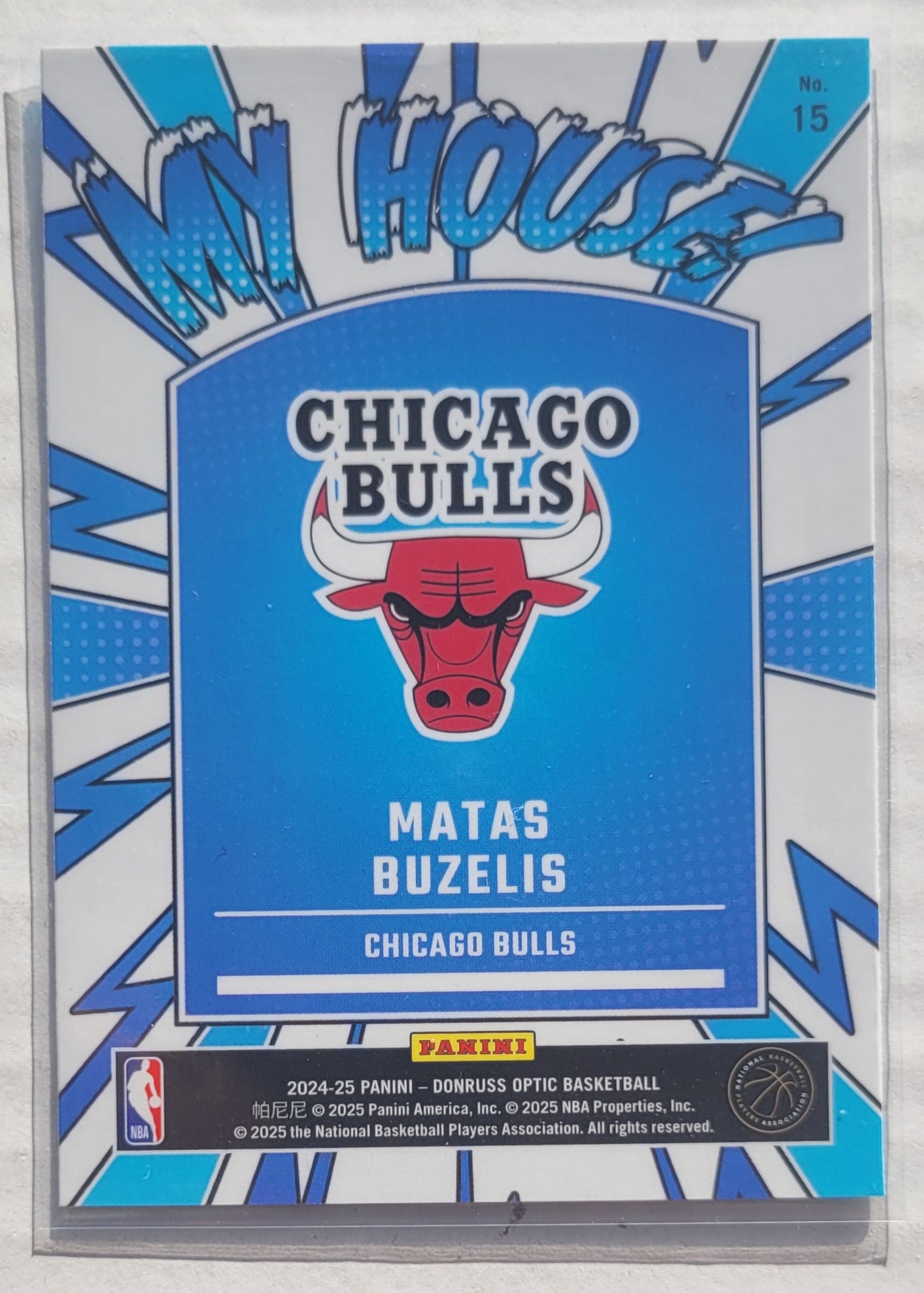 Matas Buzelis - 2024-25 Donruss Optic My House #15