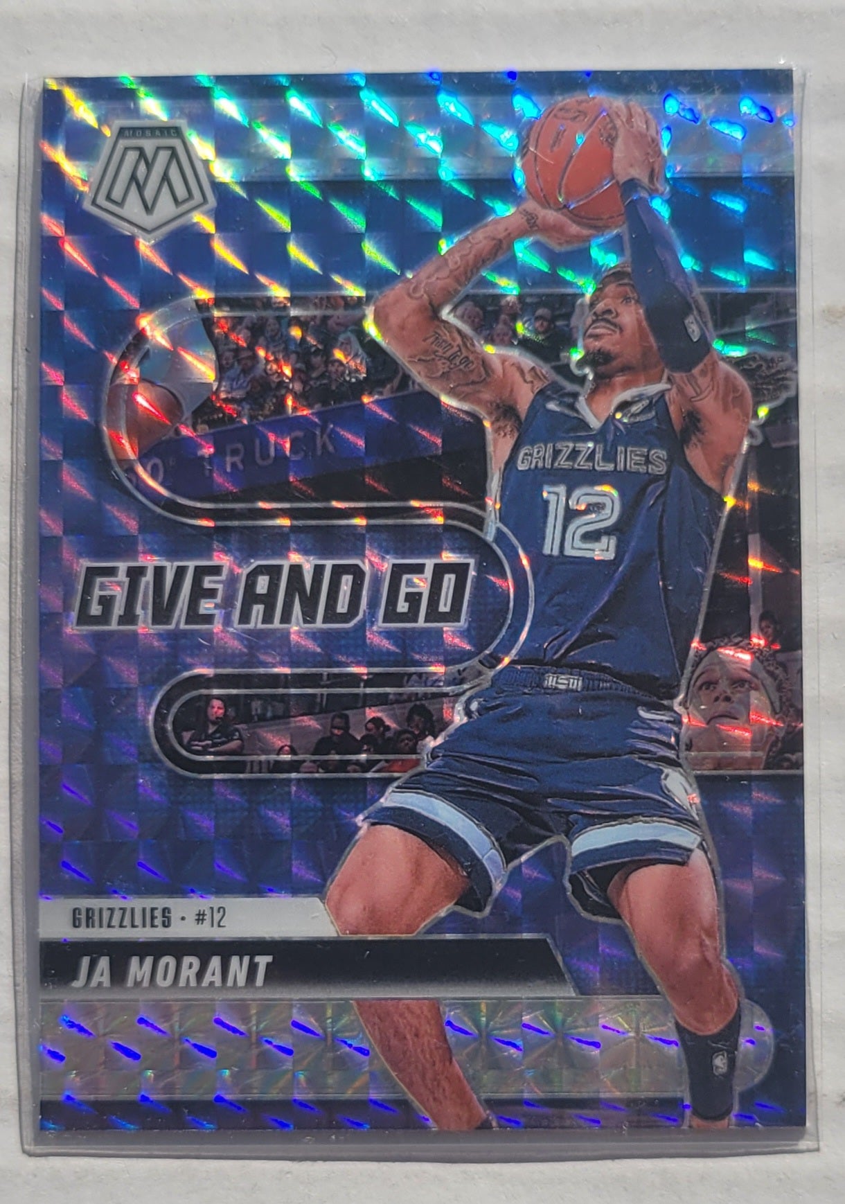 Ja Morant - 2024-25 Panini Mosaic Give and Go Mosaic #3